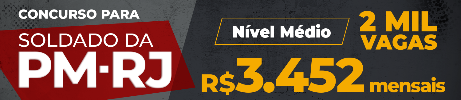 Concurso para Soldado da PM-RJ